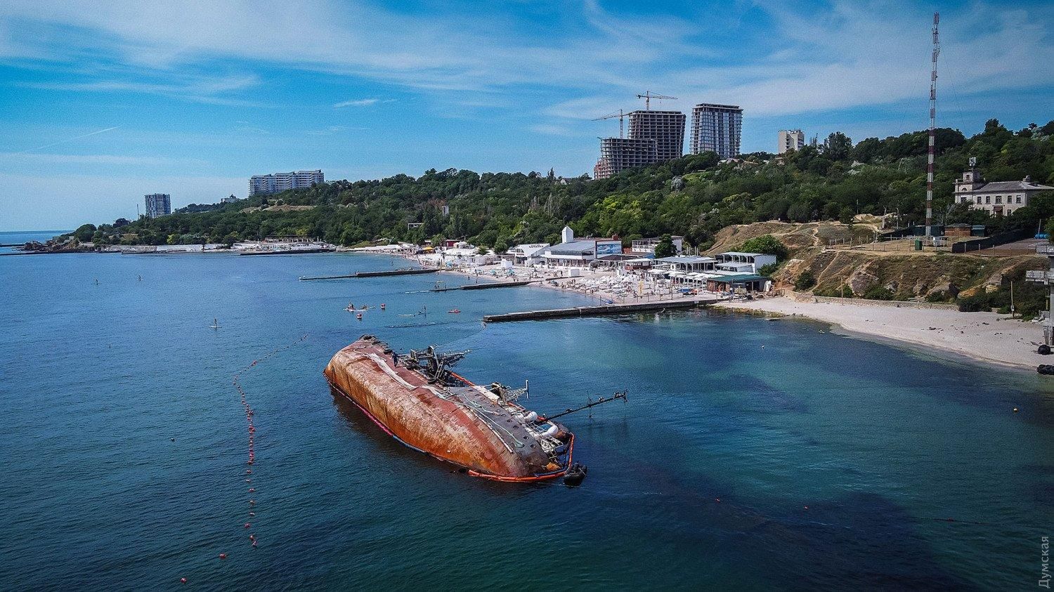 Какой ущерб государству нанес затонувший танкер Delfi: сумма