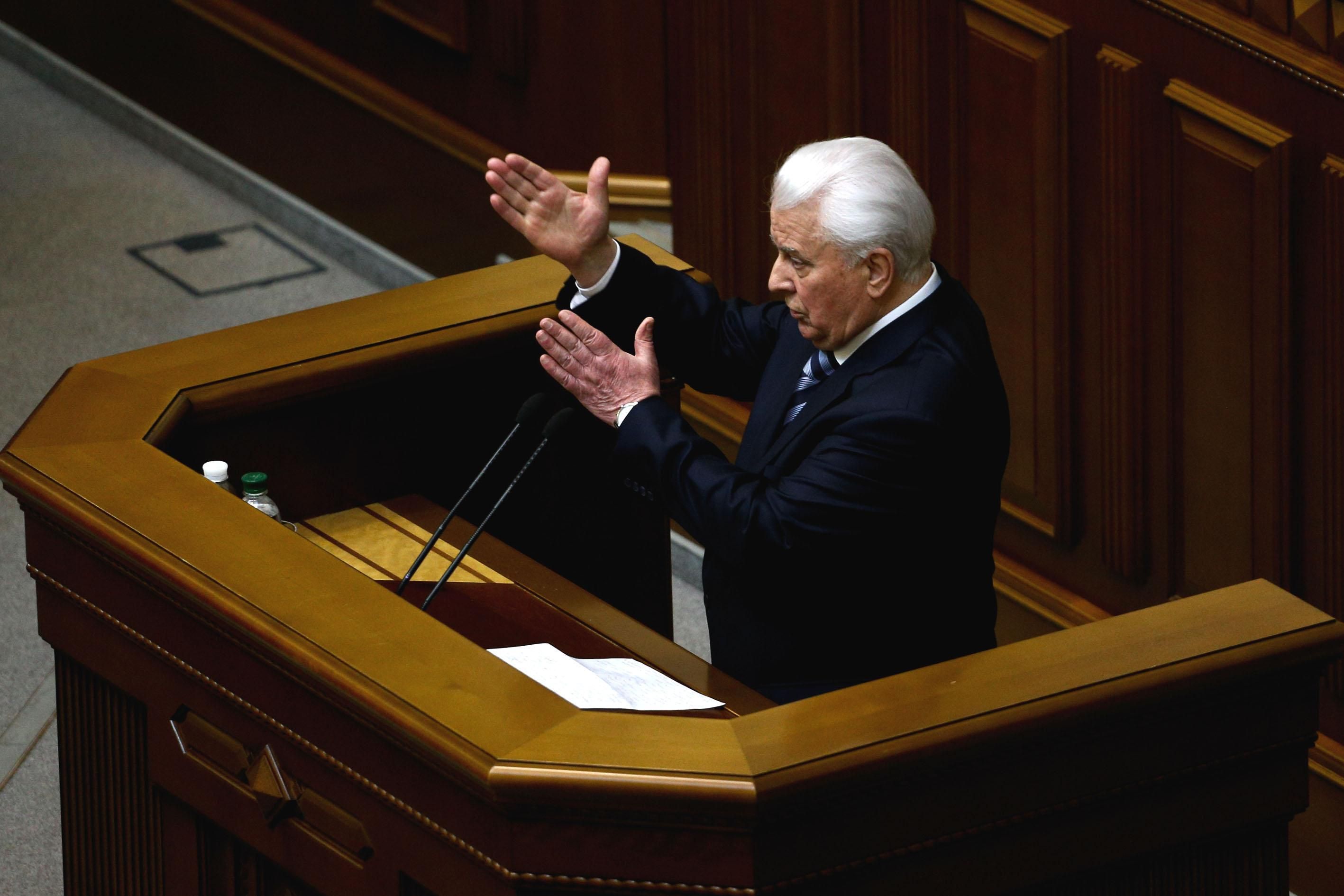 Не сприймаю особливого статусу Донбасу: Кравчук розповів про компроміси, на які готовий іти Не сприймаю особливого статусу Донбасу: Кравчук розповів про компроміси, на які готовий іти