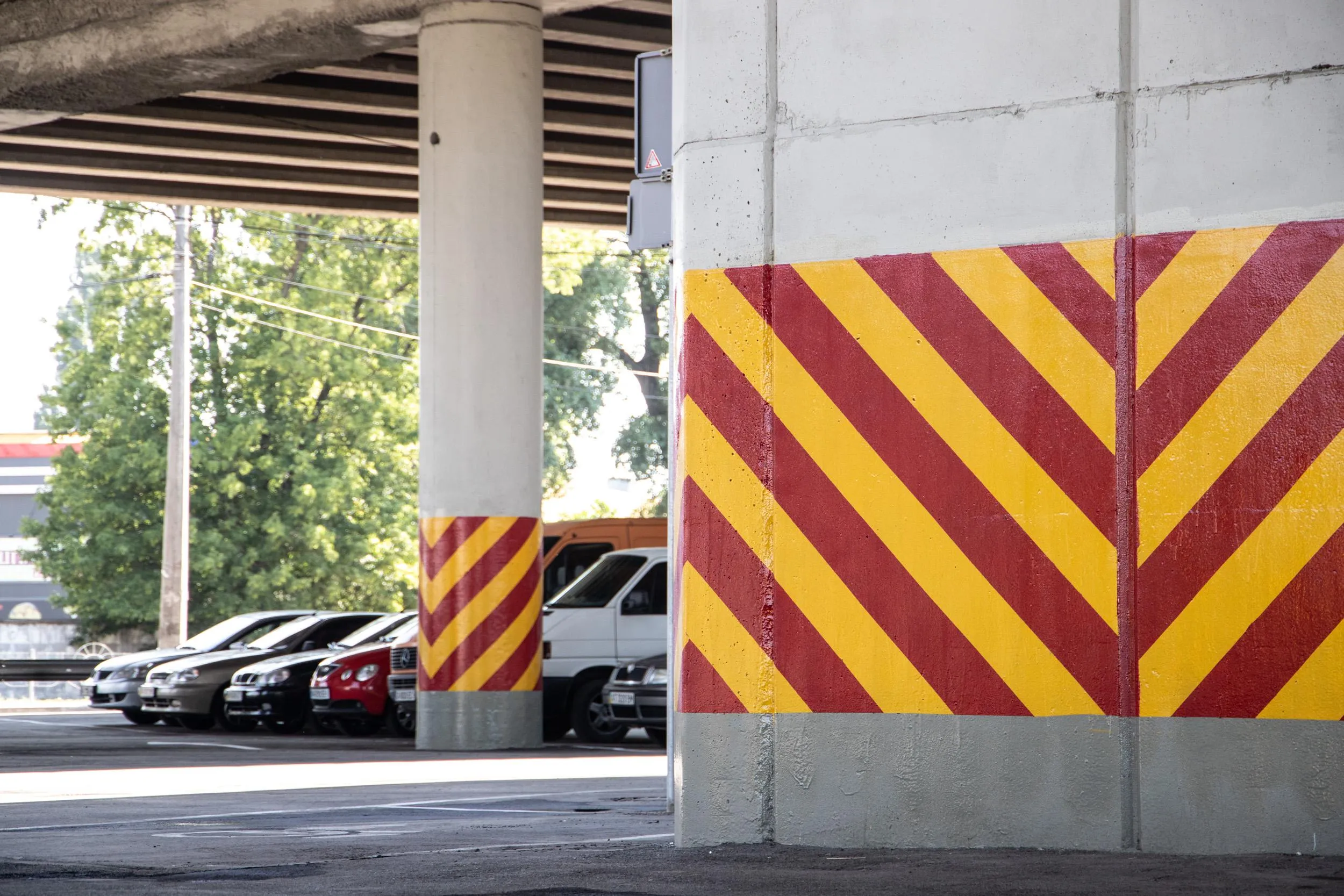 Розмітка на паркінгу Розмітка на паркінгу