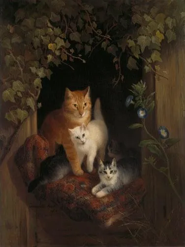 Кішки в історії мистецтва