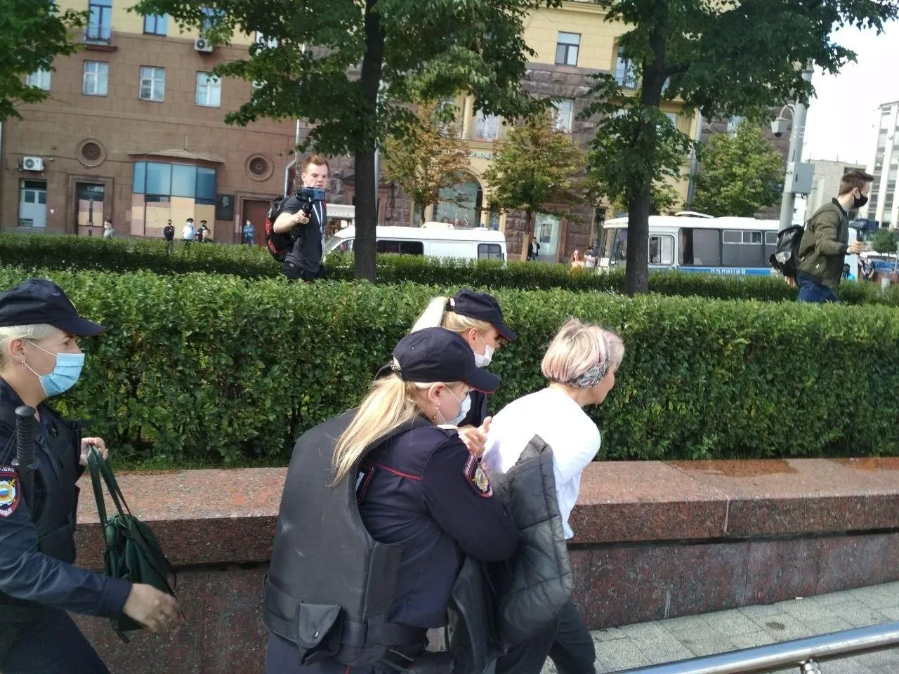 Затримання активістів у Москві