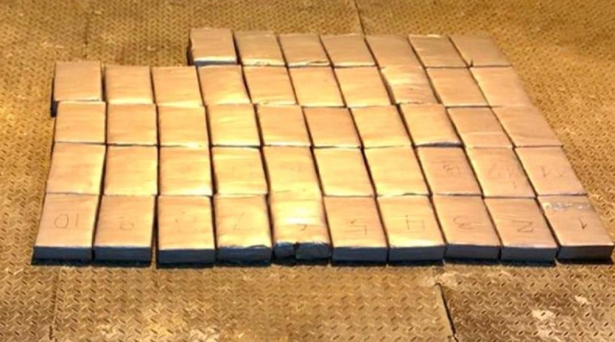 На Одещині затримали понад 56 кілограмів кокаїну з Еквадору