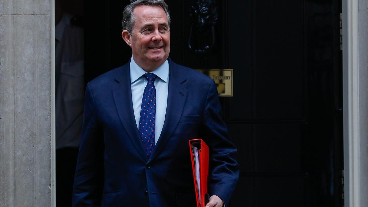 Ліам Фокс. Ексмінстр Британії з торгівлі Ліам Фокс. Ексмінстр Британії з торгівлі