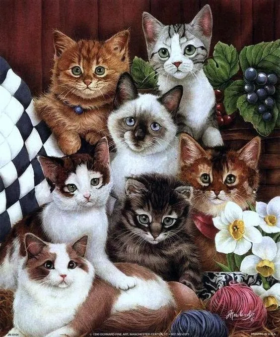 Картинки з Днем котів