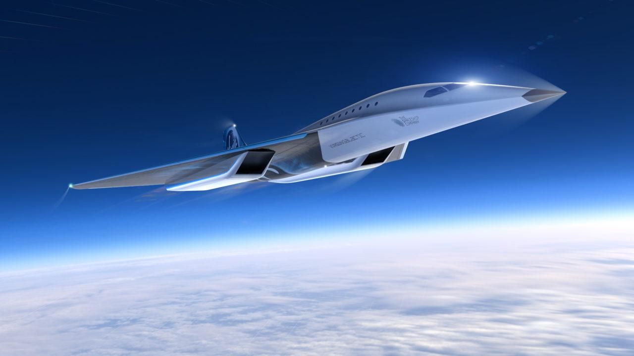 Virgin Galactic показала фантастический дизайн сверхбыстрого самолета