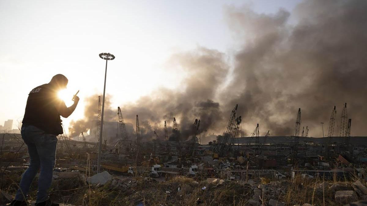Масштабные взрывы в Бейруте почувствовали жители Кипра