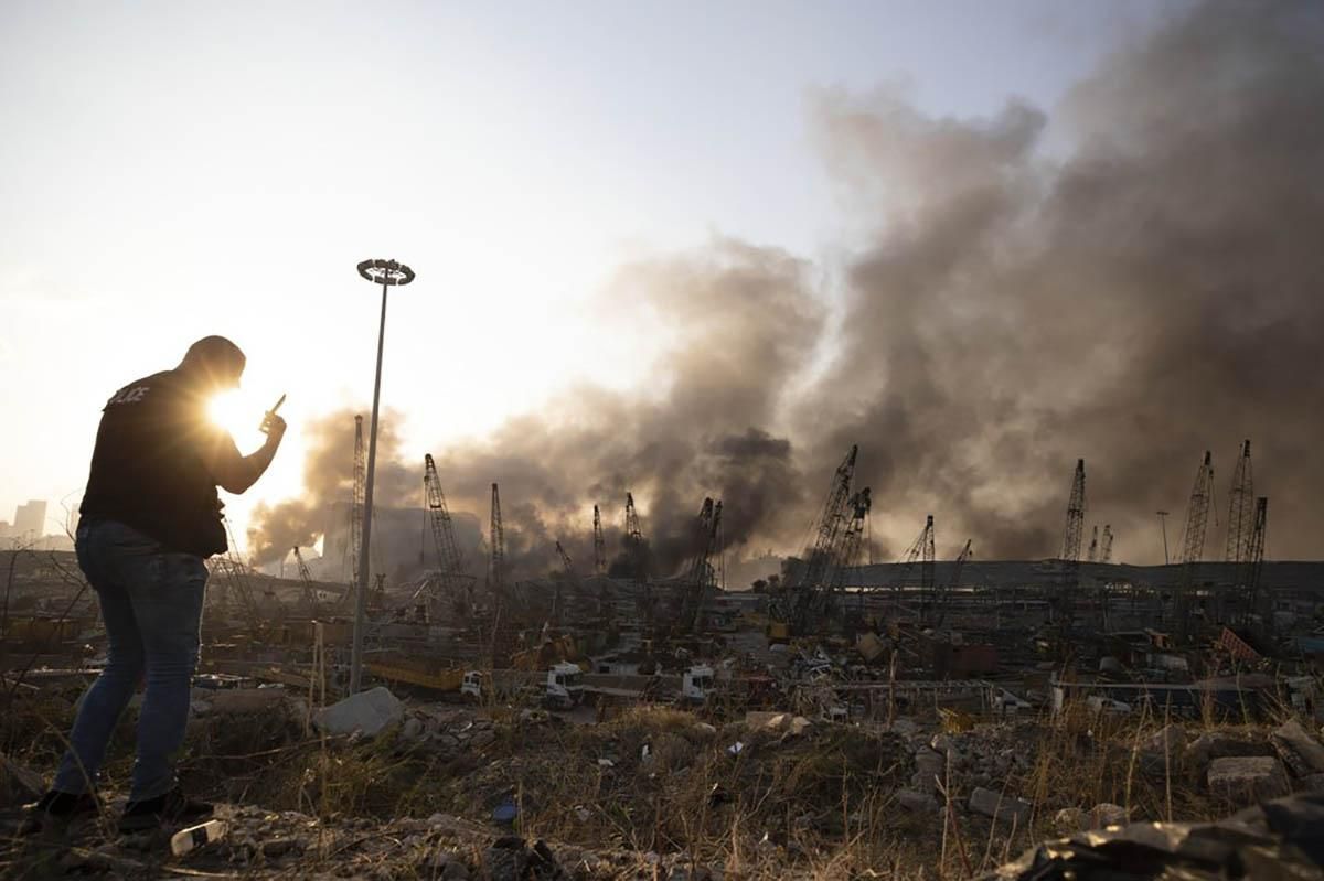 Масштабные взрывы в Бейруте почувствовали жители Кипра