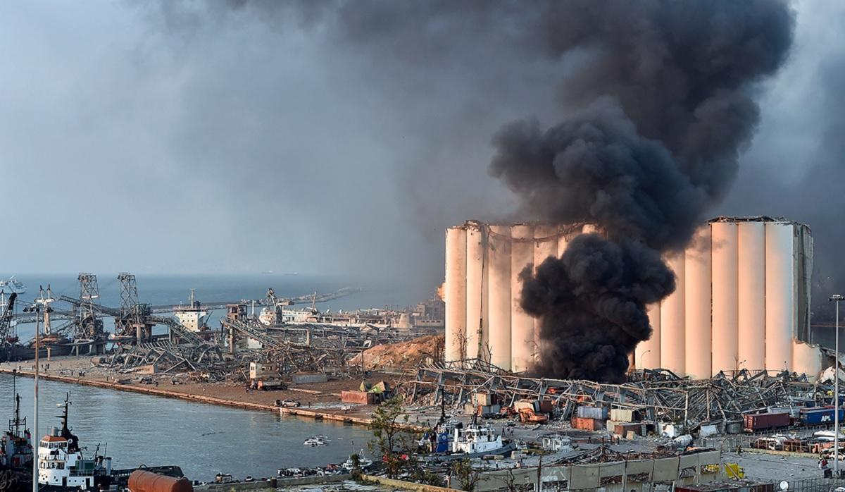 Два корабля из Украины могли пострадать от взрыва в Бейруте