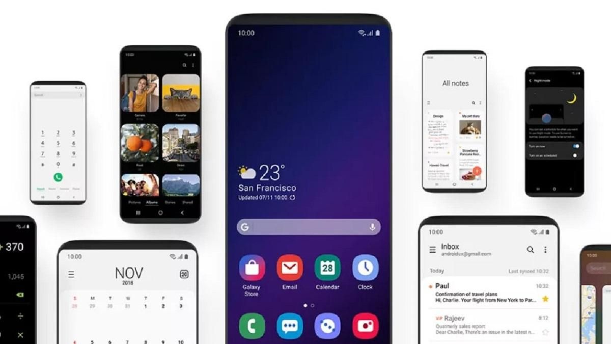 Samsung анонсувала нову прошивку One UI 3.0 на базі Android 11