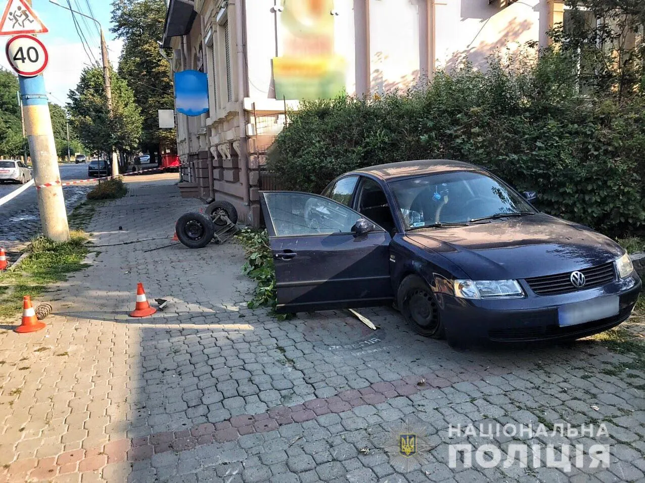 Чернівці, ДТП, зупинка Чернівці, ДТП, зупинка