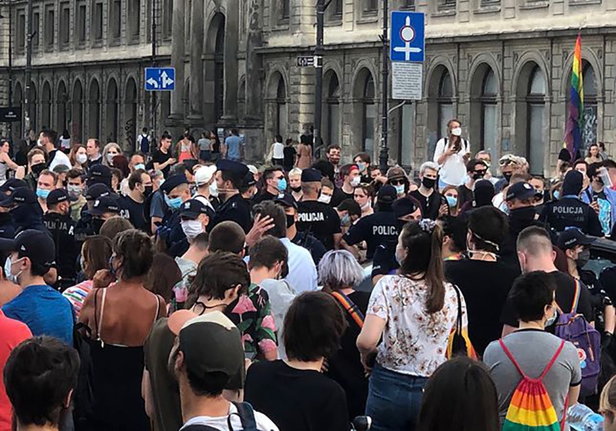 На ЛГБТ-акції у Польщі затримали майже 50 людей: деталі