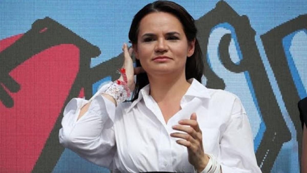 Тихановська про участь у протестах та виїзд з Білорусі Тихановська про участь у протестах та виїзд з Білорусі