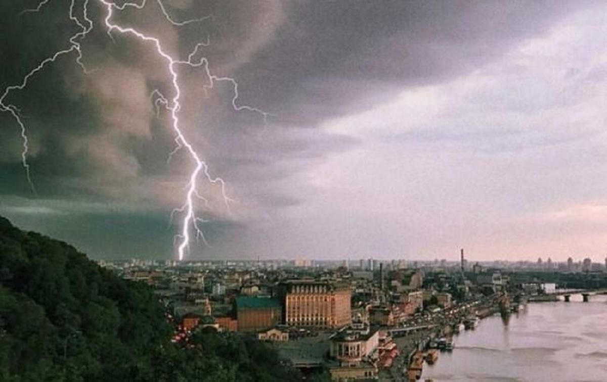 Гроза та зливи у Києві 10 серпня 2020: прогноз синоптика