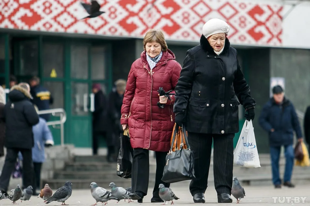 Пенсіонери в Білорусі