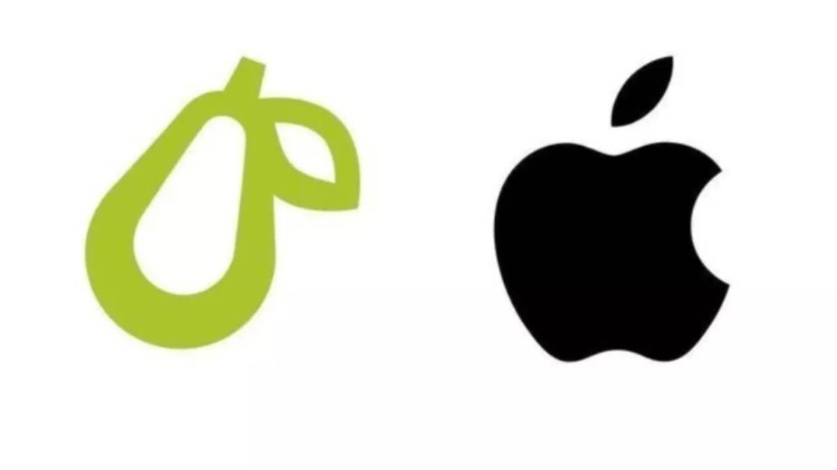 Apple судится со стартапом из-за использования логотипа в форме груши