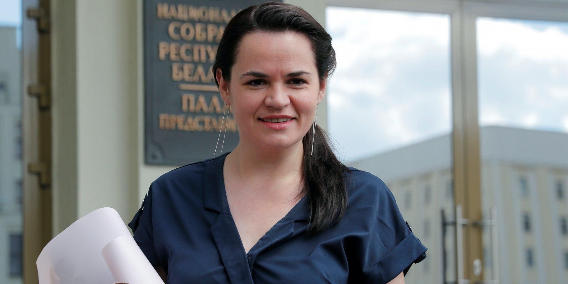 Кандидатка у президенти Білорусі Тихановська виїхала у Литву: причини