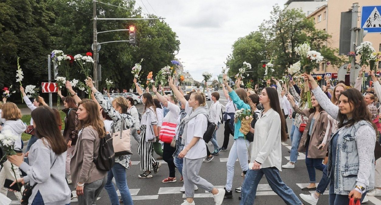 Протесты в Беларуси 12 августа 2020 – видео, фото митинга