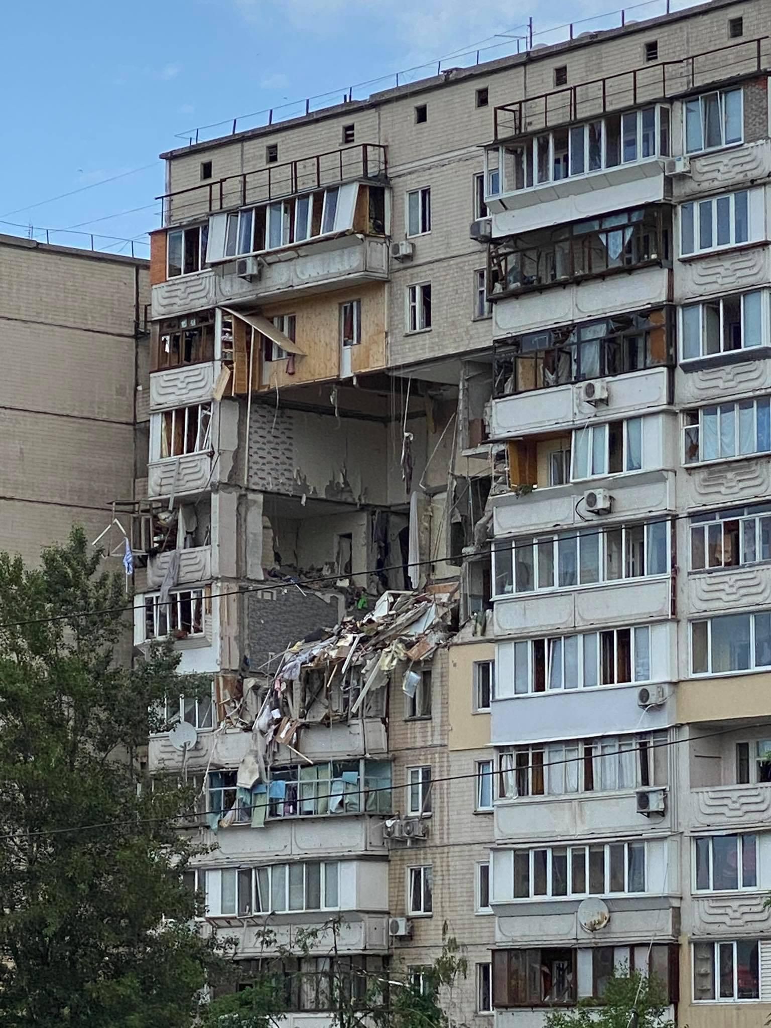 Решили судьбу дома на Позняках, который разрушил взрыв: что с ним сделают Решили судьбу дома на Позняках, который разрушил взрыв: что с ним сделают