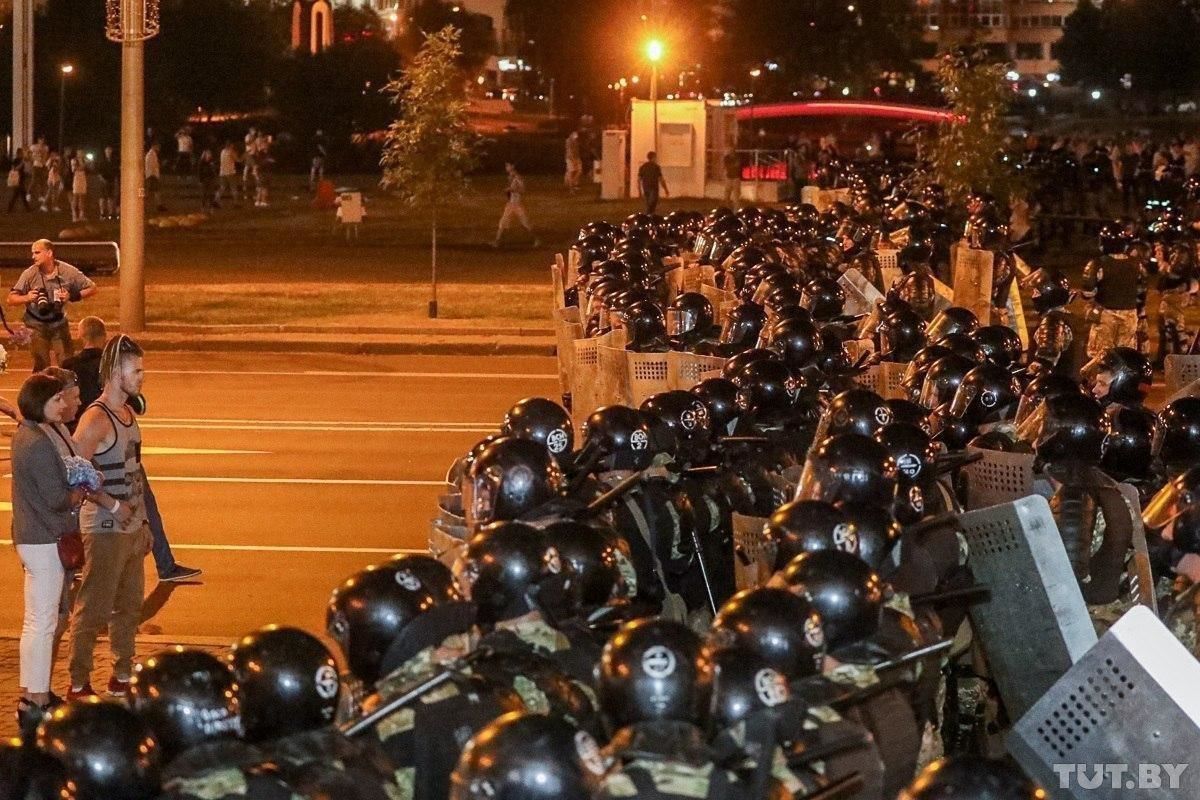 Протесты потеряли массовость, - МВД Беларуси