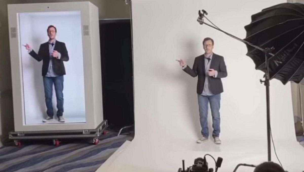 Технологія PORTL створює голограми в повний зріст в реальному часі Технологія PORTL створює голограми в повний зріст в реальному часі