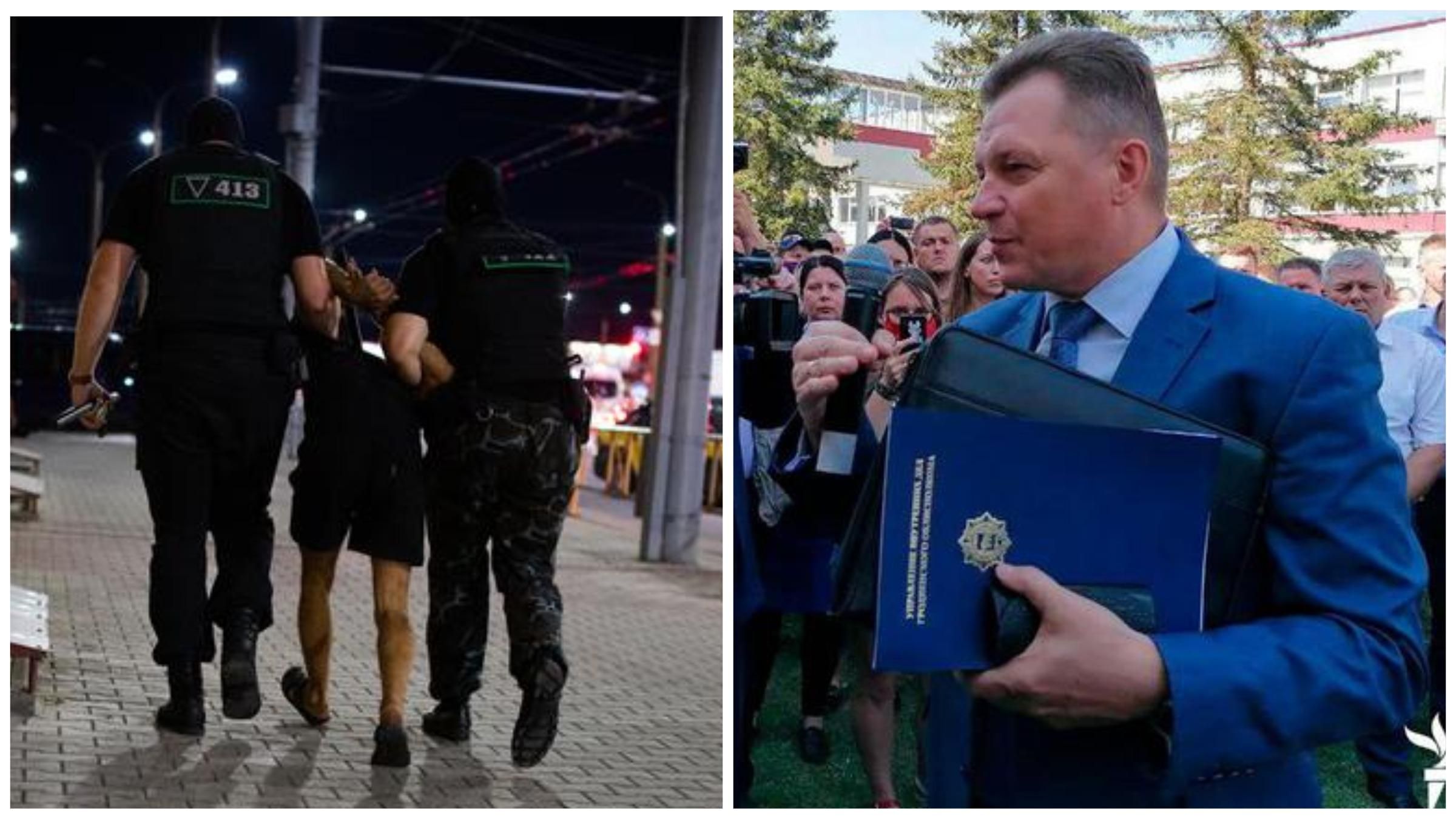 У Гродно начальник міліції Синявський прокоментував агресивні дії підлеглих У Гродно начальник міліції Синявський прокоментував агресивні дії підлеглих