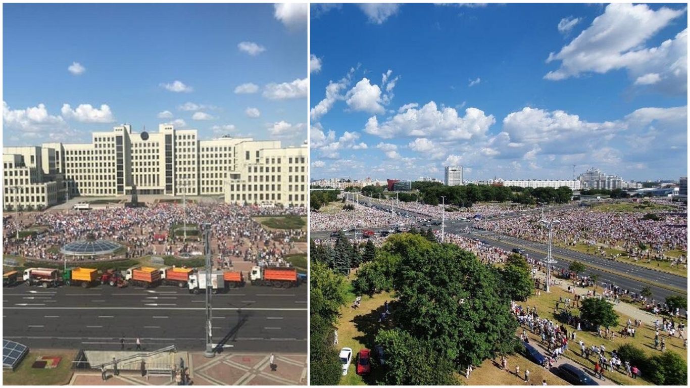 Протесты в Беларуси 16 августа 2020: видео, фото – новости