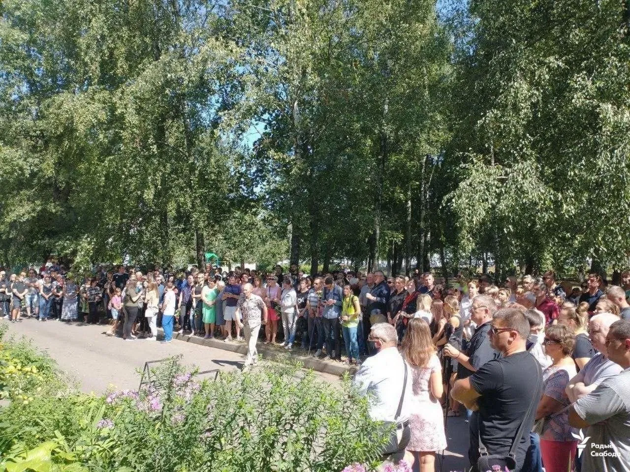 прощання з Олександром Вихором, Гомель прощання з Олександром Вихором, Гомель