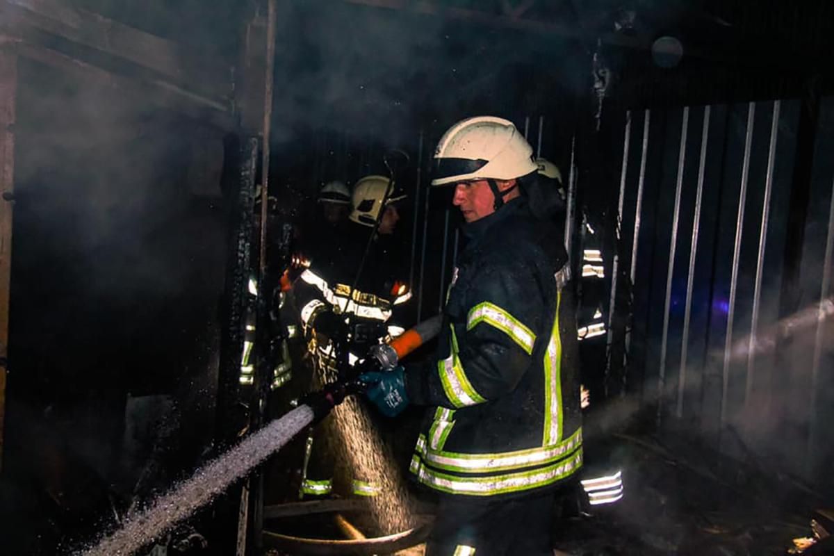 У Києві трапилась пожежа у вольєрах для собак 15.08.2020