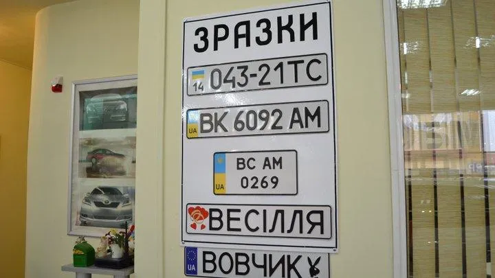 індивідуальні номерні знаки індивідуальні номерні знаки