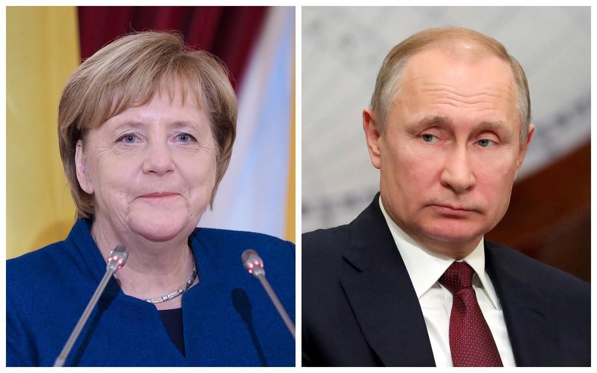 Меркель обговорила з Путіним протести в Білорусі Меркель обговорила з Путіним протести в Білорусі