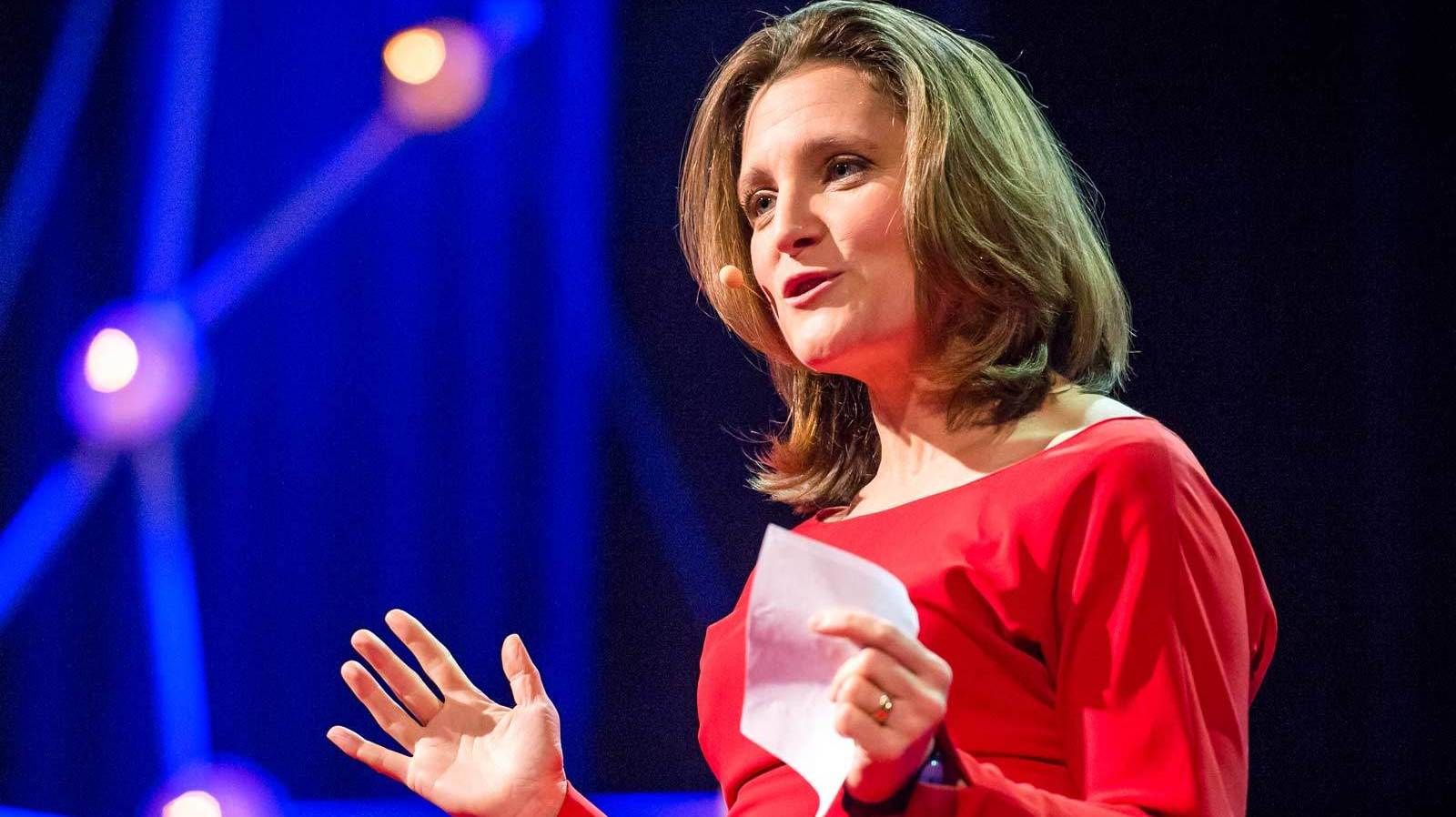 Христя Фриланд стала министром финансов Канады: реакция Украины Христя Фриланд стала министром финансов Канады: реакция Украины