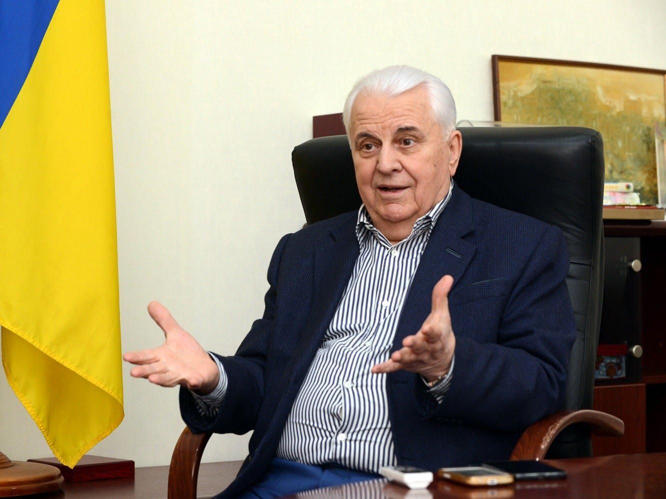 Кравчук заявив, що на Донбасі зроблений крок до відновлення миру Кравчук заявив, що на Донбасі зроблений крок до відновлення миру