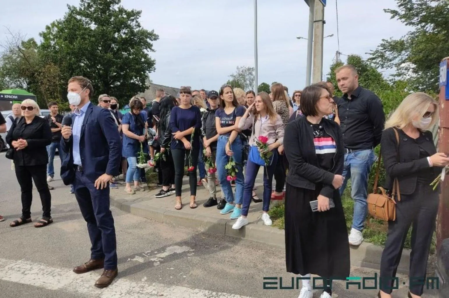 Протести Білорусь похорон