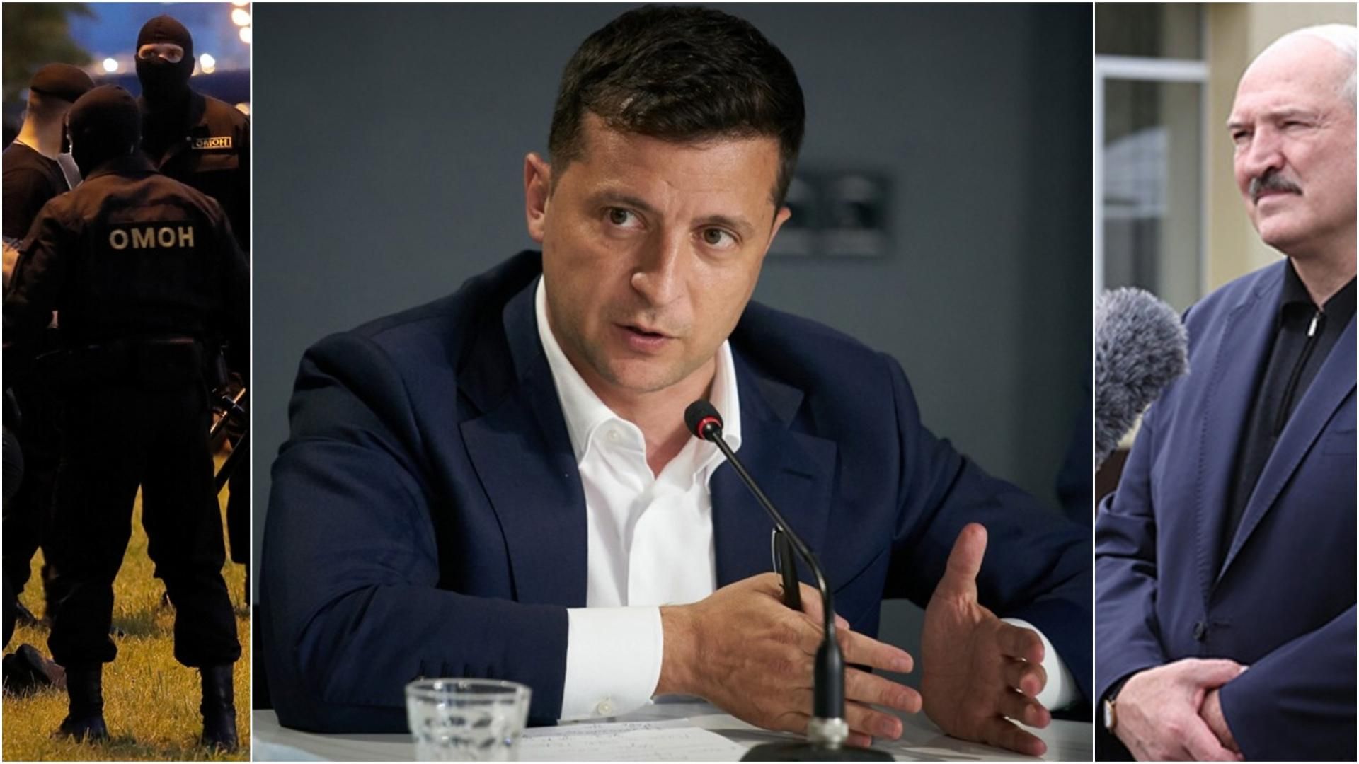 Зеленський про події в Білорусі: Потрібен діалог, але не кийками Зеленський про події в Білорусі: Потрібен діалог, але не кийками