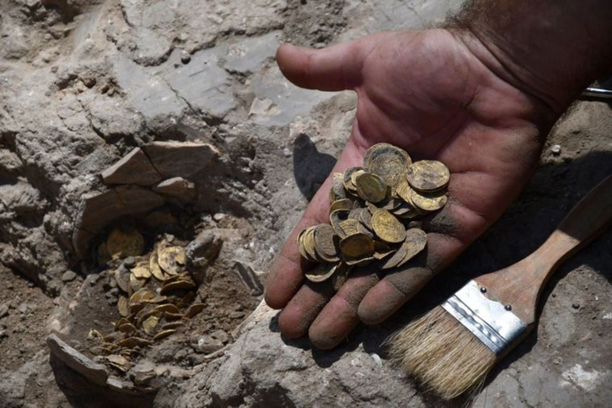 Унікальна знахідка: ізраїльські підлітки виявили кілограм древнього золота

