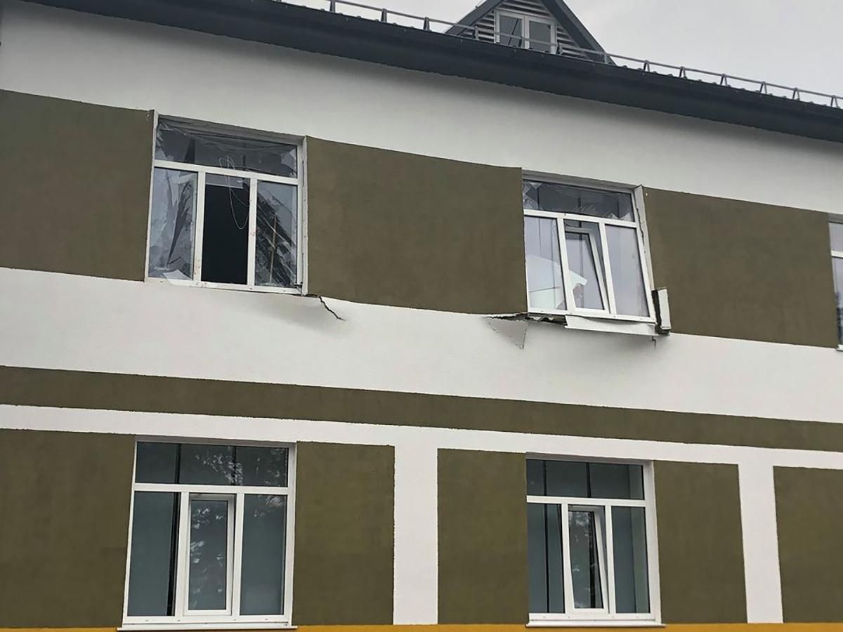 Взрыв в общежитии учебного центра Десна 24.08.2020