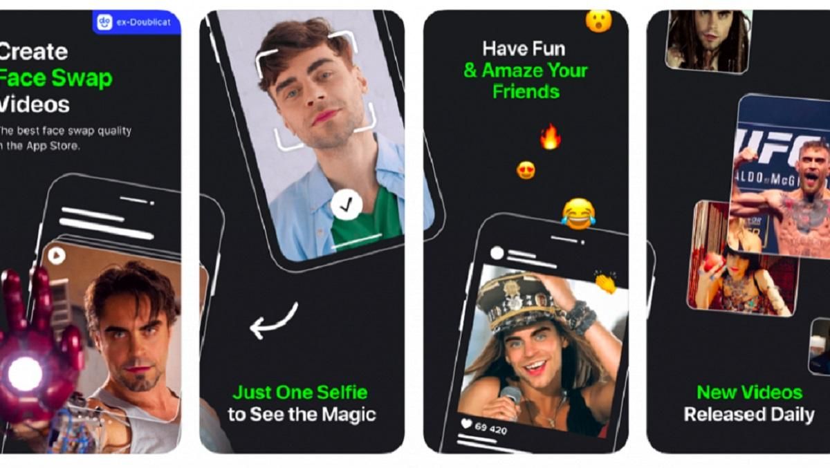 Популярнее чем TikTok и Netflix: украинское приложение Reface забралось на верхушку AppStore Популярнее чем TikTok и Netflix: украинское приложение Reface забралось на верхушку AppStore