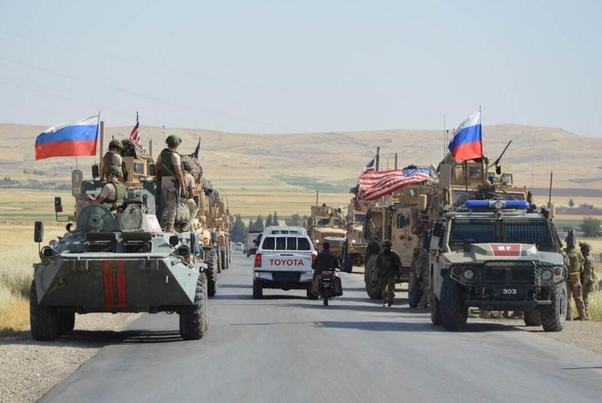 Российские военные в Сирии устроили ДТП американцам, есть раненые