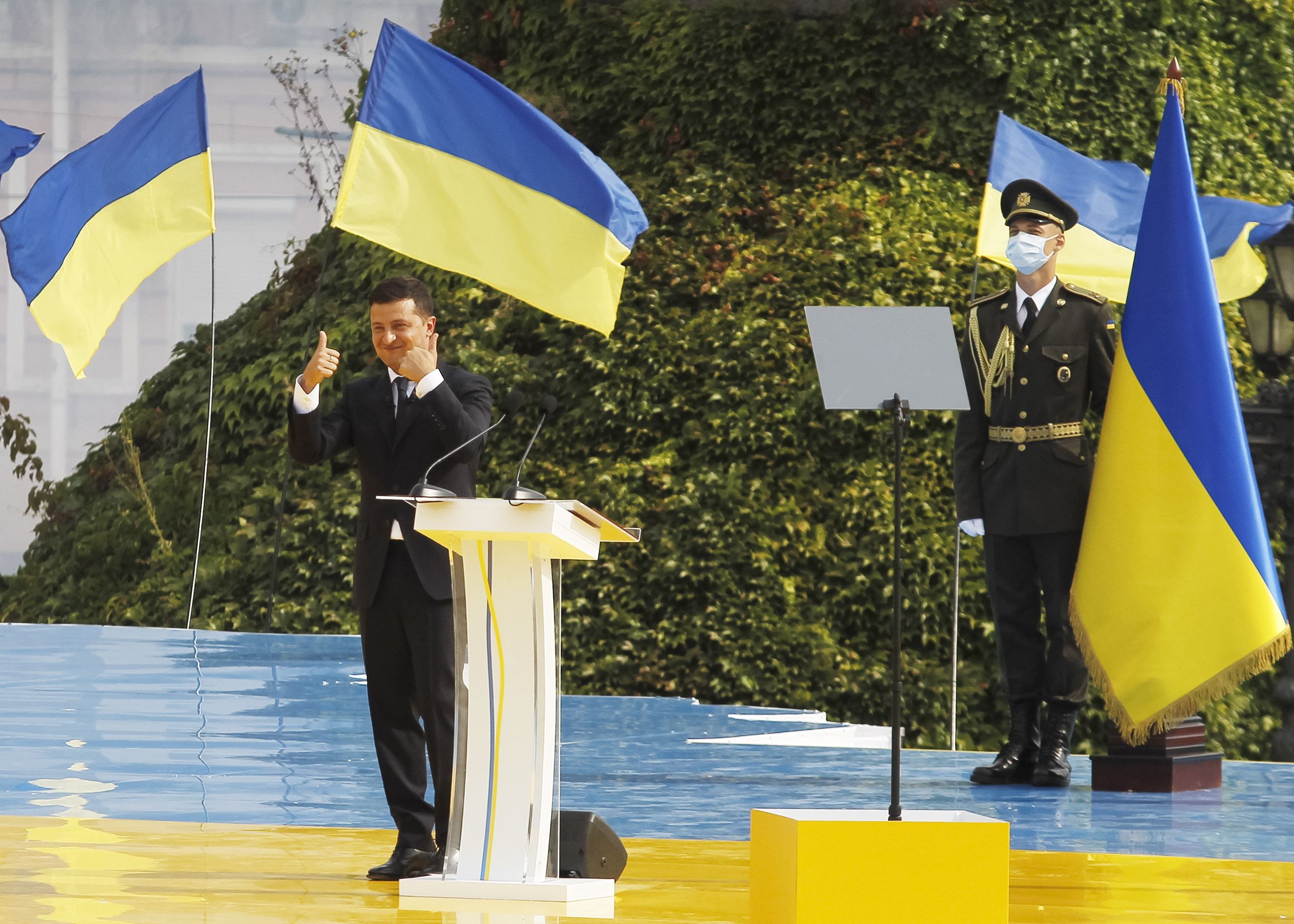 Попурі на День Незалежності 2020: Офіс Президента дав коментар Попурі на День Незалежності 2020: Офіс Президента дав коментар