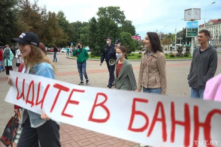 протести в Білорусі 28 серпня