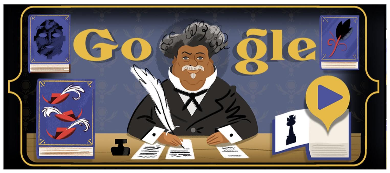 Олександр Дюма: хто це і чому Google випустив йому дудл Олександр Дюма: хто це і чому Google випустив йому дудл