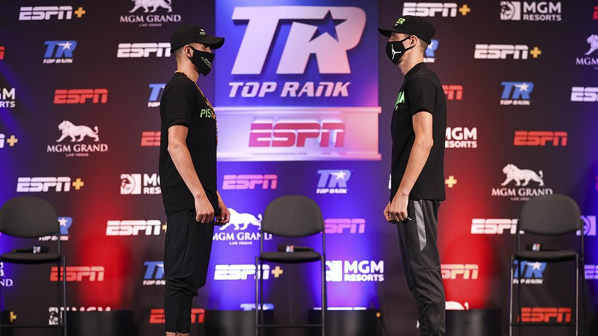 Постол і Рамірес провели дуель поглядів перед боєм за титули WBC і WBO: відео