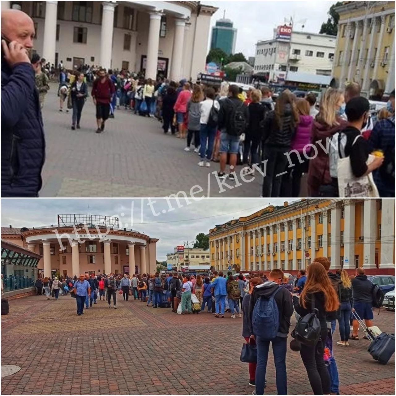 У Києві біля станції метро У Києві біля станції метро