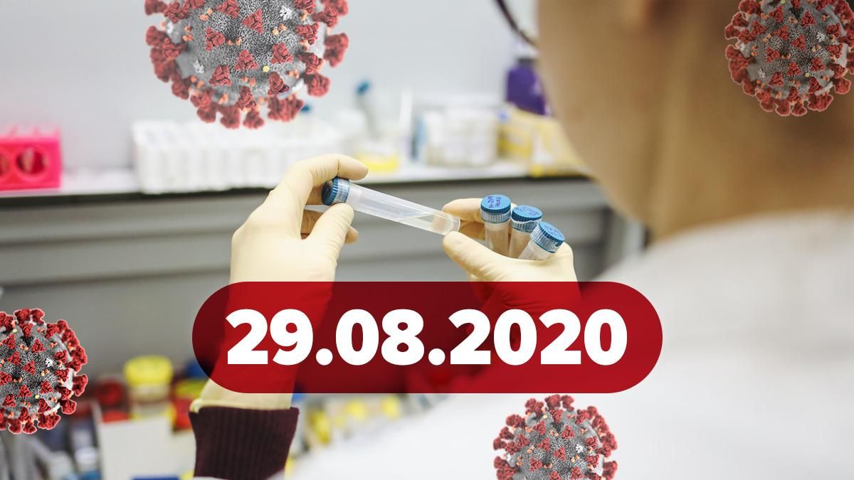 Коронавирус Украина, мир 29 августа 2020: статистика, новости