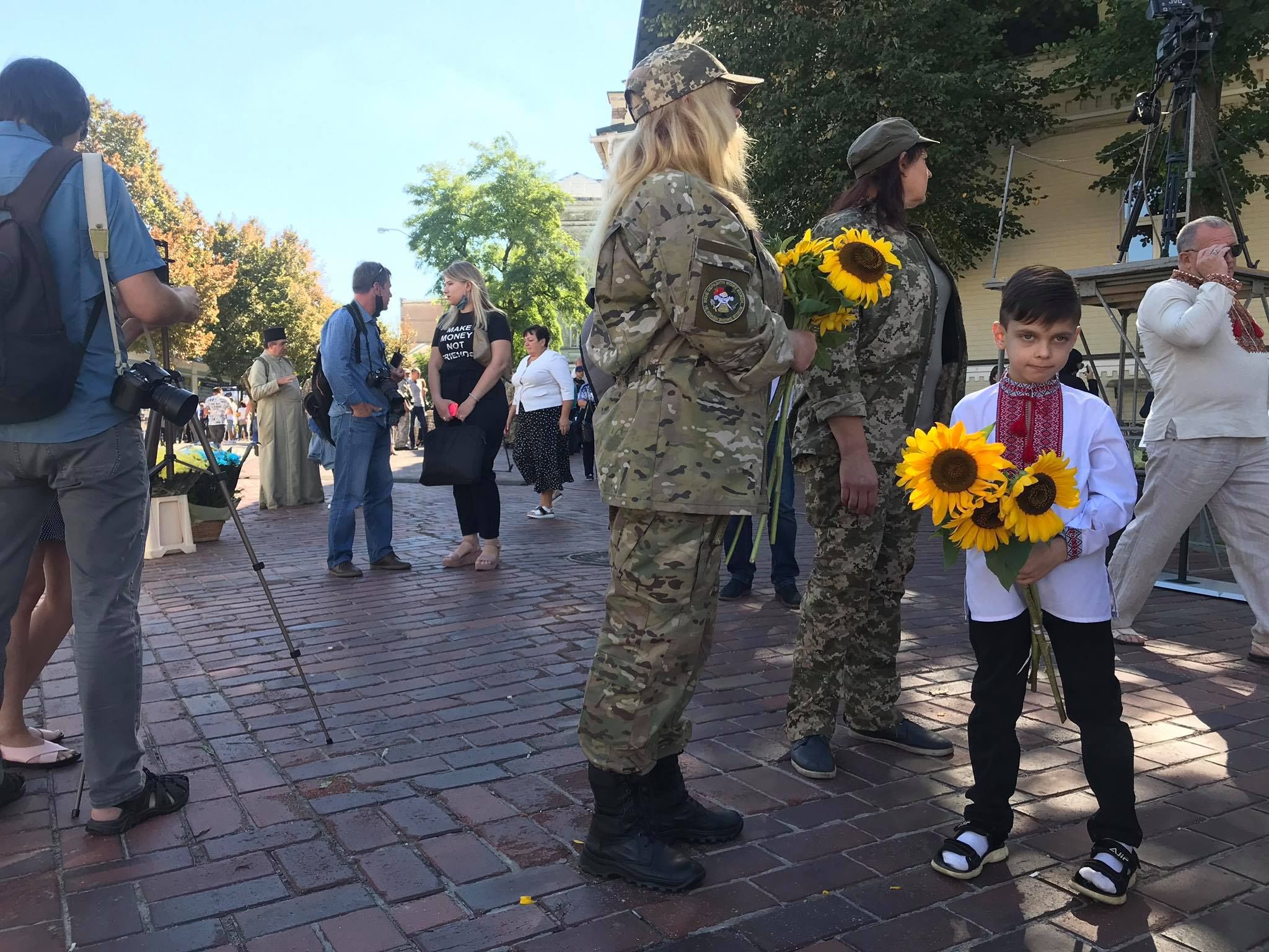 День пам'яті захисників України в Києві 29.08.2020: фото, відео День пам'яті захисників України в Києві 29.08.2020: фото, відео