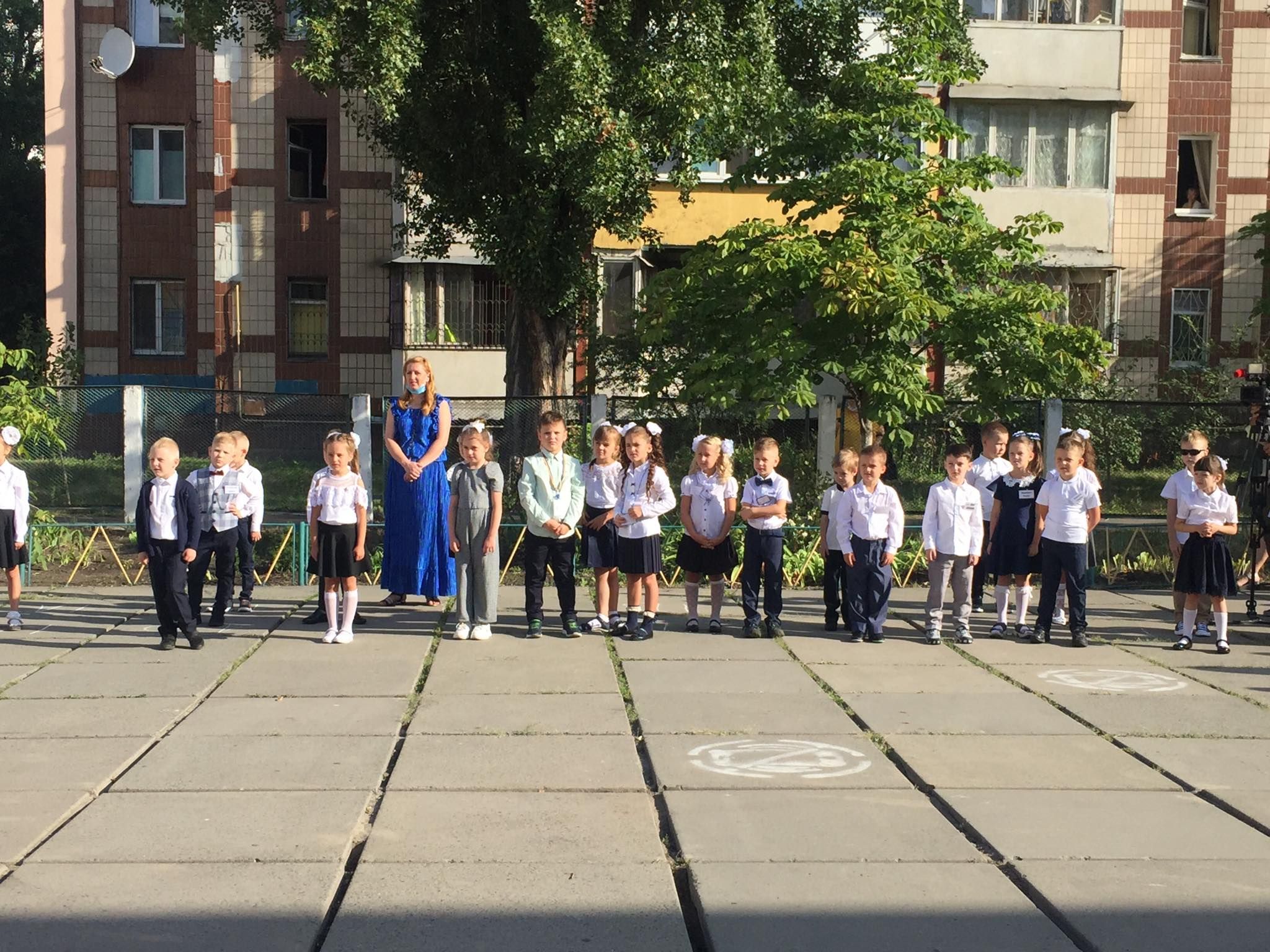 1 вересня 2020 в школах України: фото учнів з початку навчального року