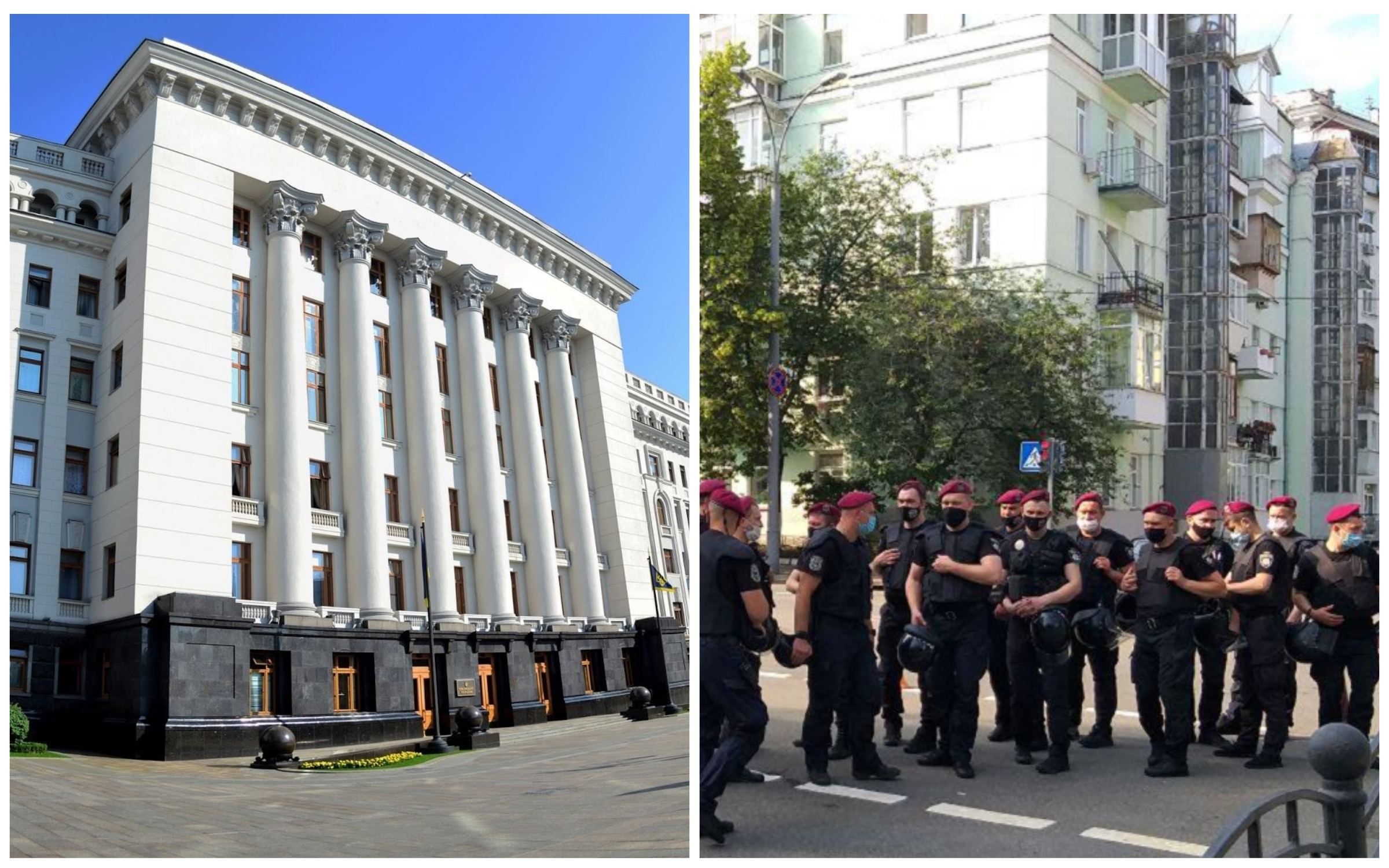 Возле Офиса Президента полиция задержала мужчину с боевой гранатой: Банковую перекрыли