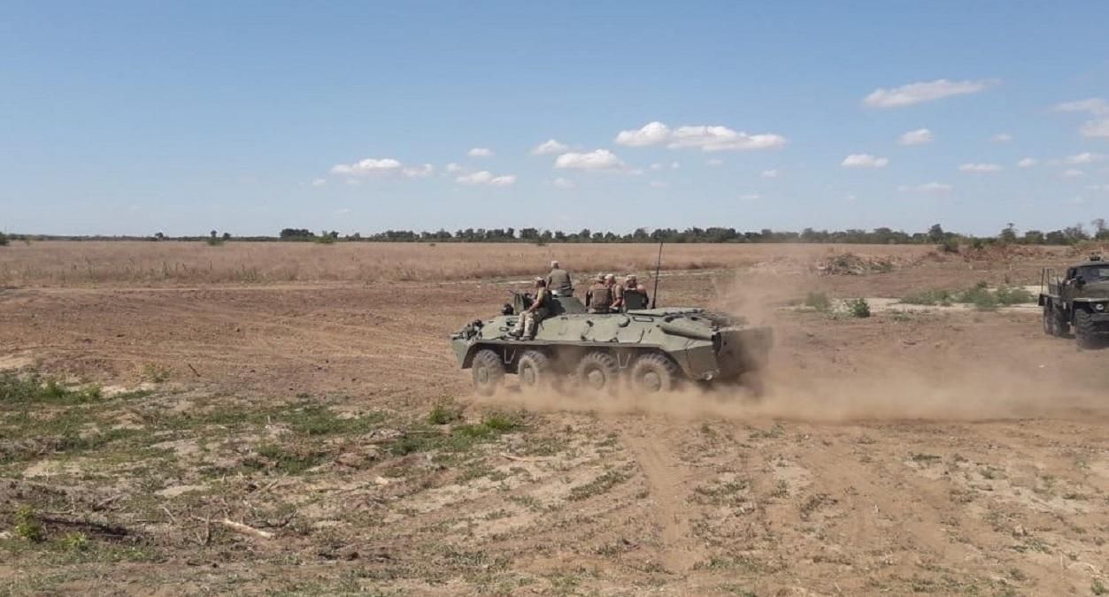 СБУ тренировалась отражать диверсионные атаки на границе с Крымом: фото