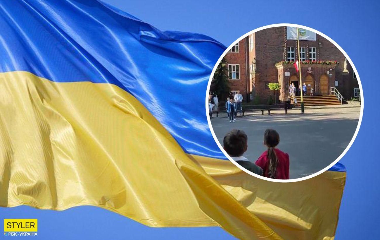 У польській школі на лінійці 1 вересня прозвучав Гімн України:  відео