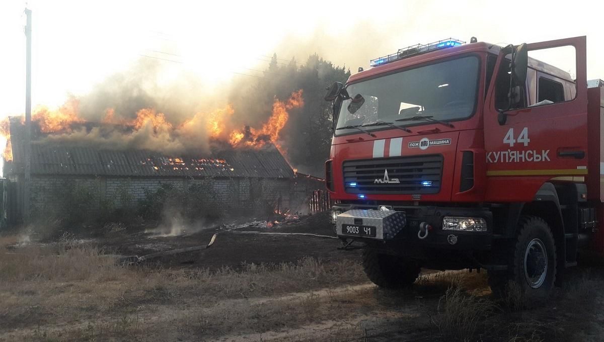 Пожежа в Харківській області повністю знищила ціле село: жахливі фото